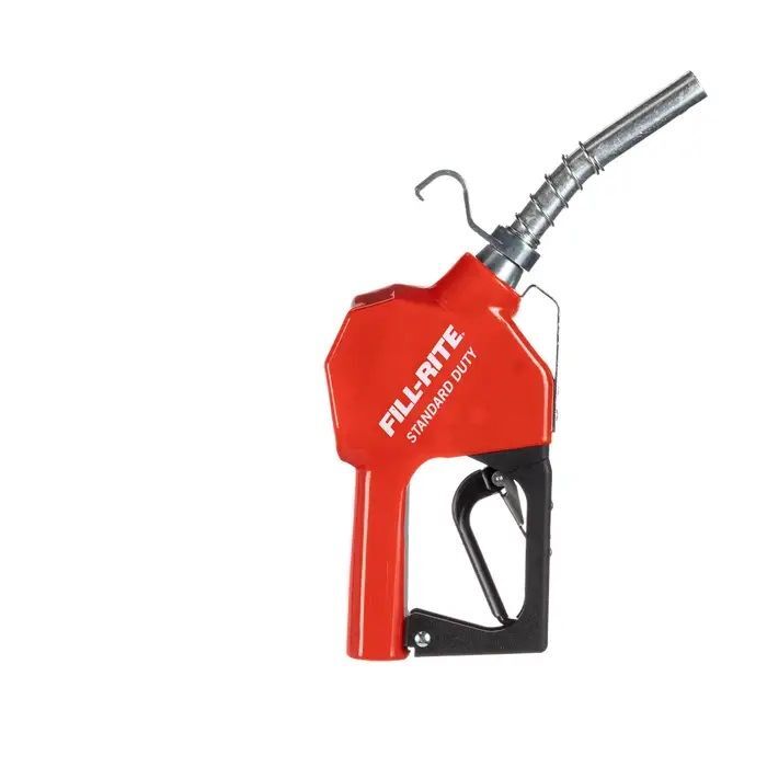 Fill-Rite Red Automatic Gasoline Spout Nozzle, 3/4-In