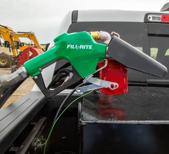 Fill-Rite Green Automatic Diesel Spout Nozzle, 1-In