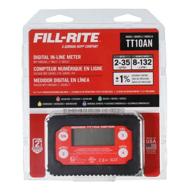 Fill-Rite Digital Fuel Transfer meter, 2-35-GPM