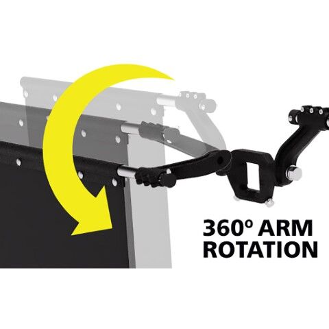 Rock Tamers Black Mudflap System, 2.5-In