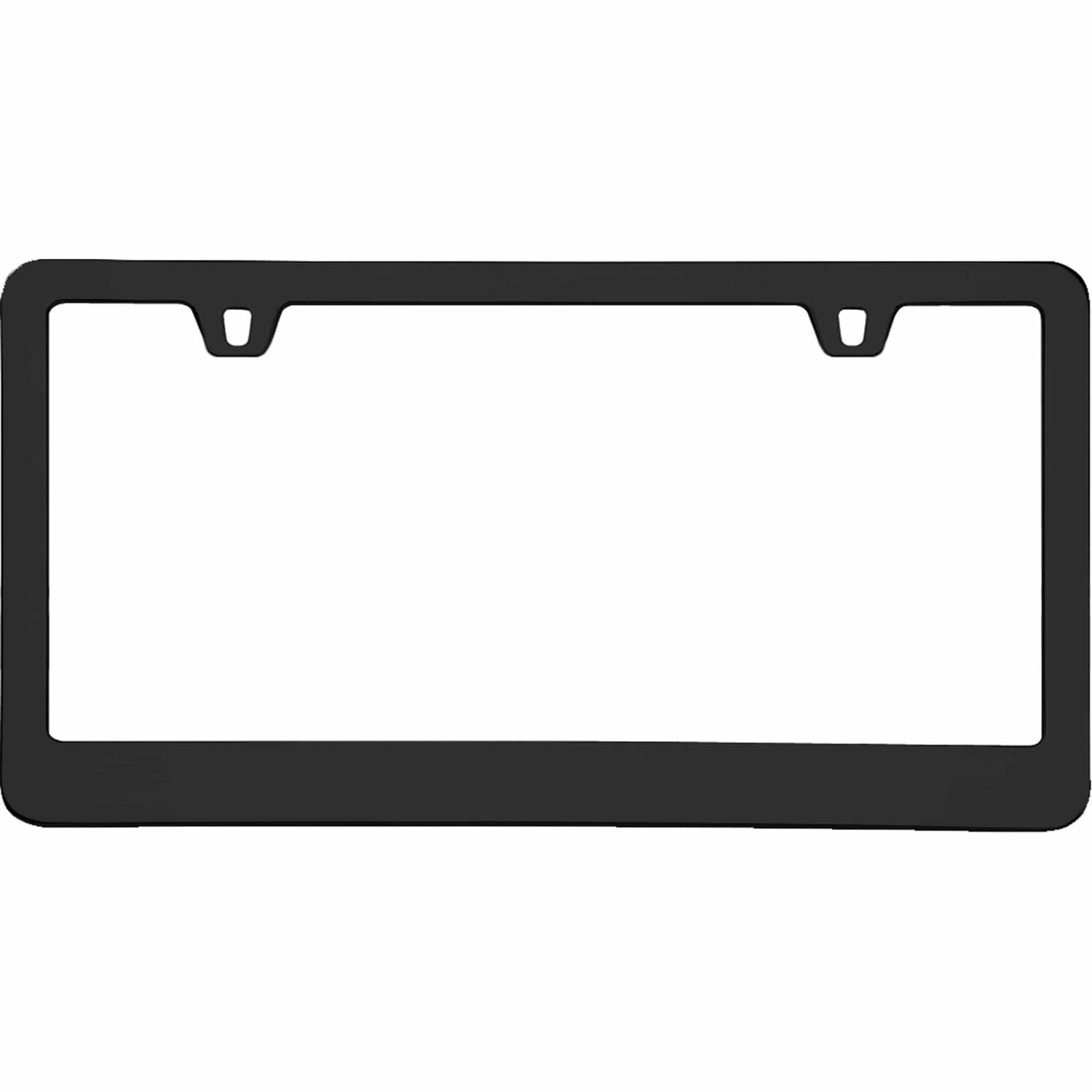 Cruiser Accessories Black Neo Classic License Plate Frame