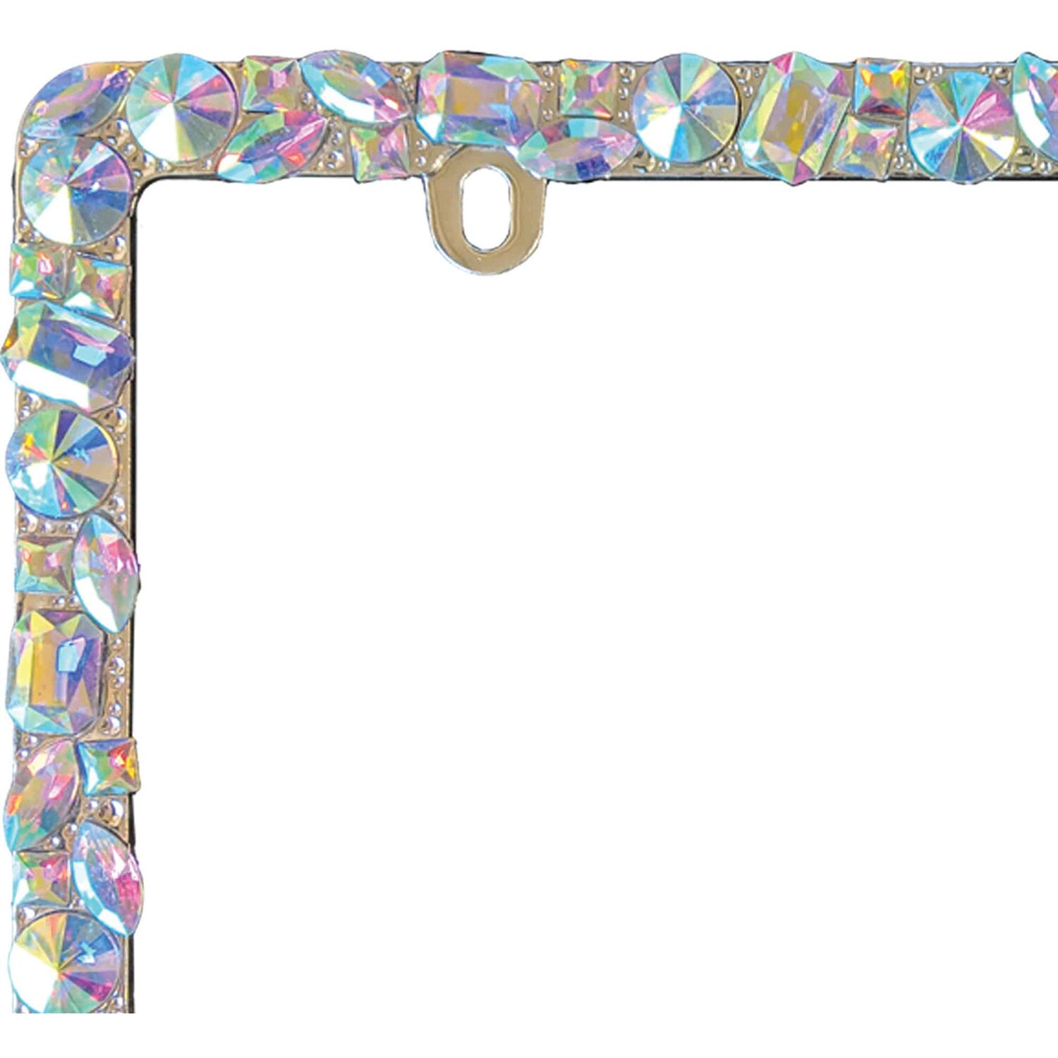 Cruiser Accessories Dazzle License Plate Chrome Frame