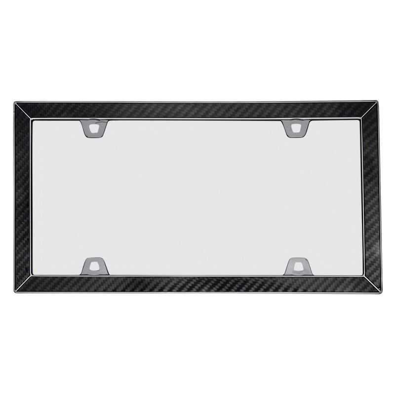 Cruiser Accessories Carbon Fiber License Plate Frame