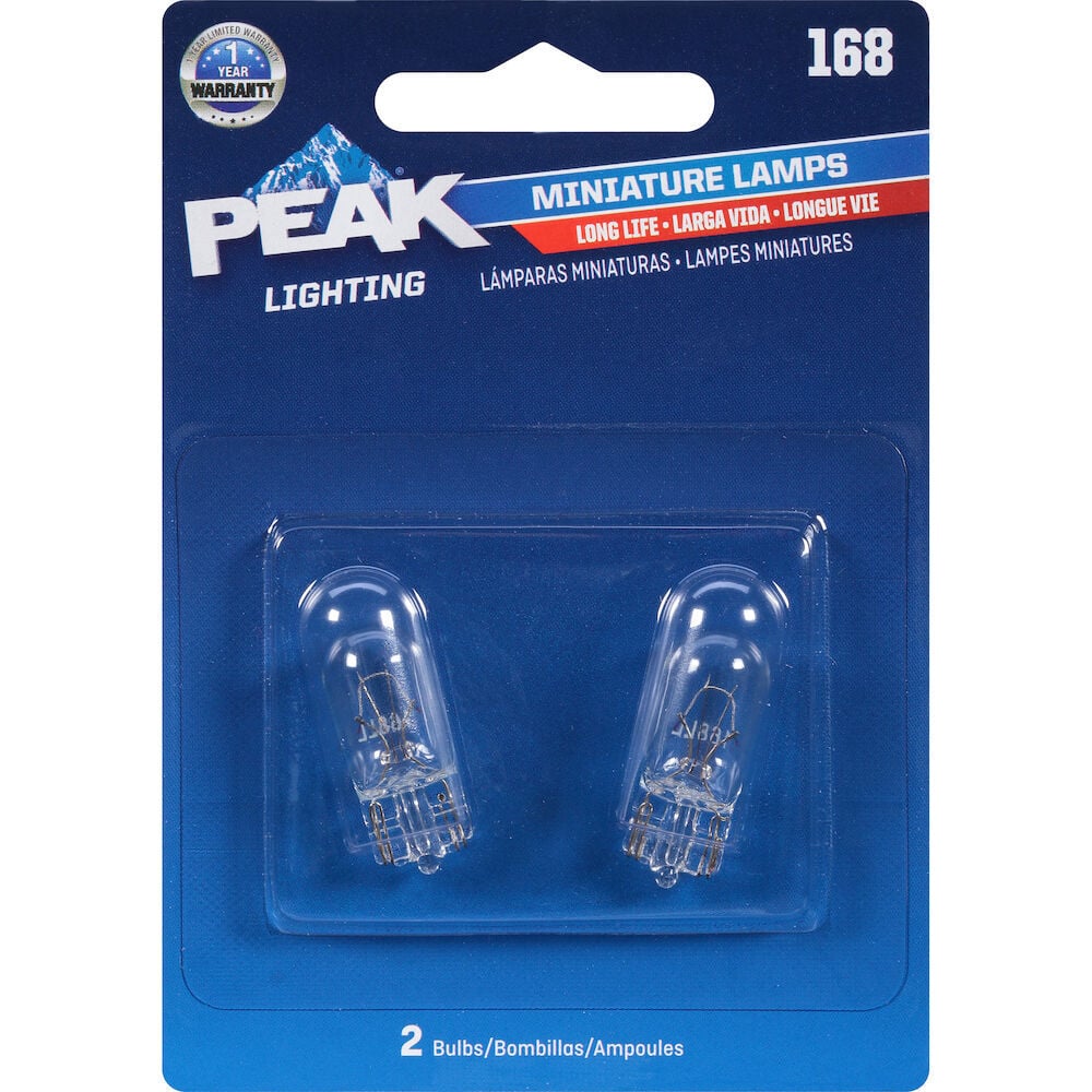 Peak  Long Life Automotive Miniature 168