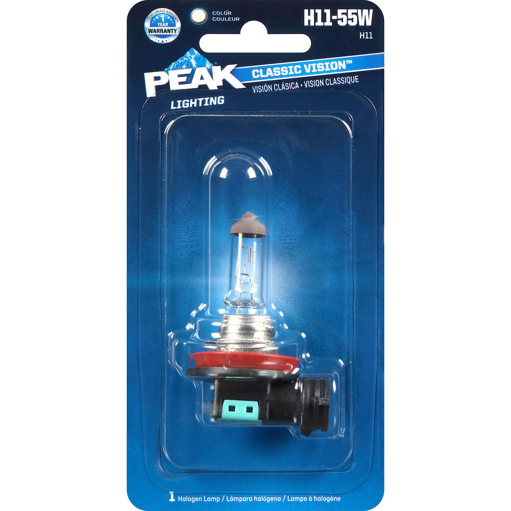 Peak Automotive H11-55W Halogen Headlamp Bulb