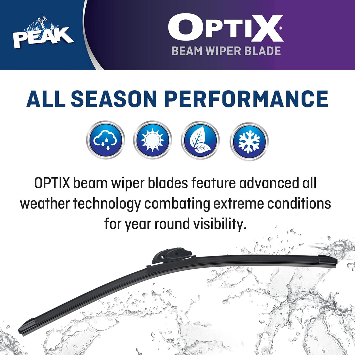 Peak Optix Beam Wiper Blade, 26-In