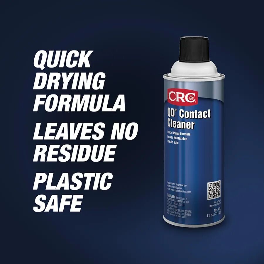 CRC Industrial QD Electrical Contact Cleaner, 11-Oz