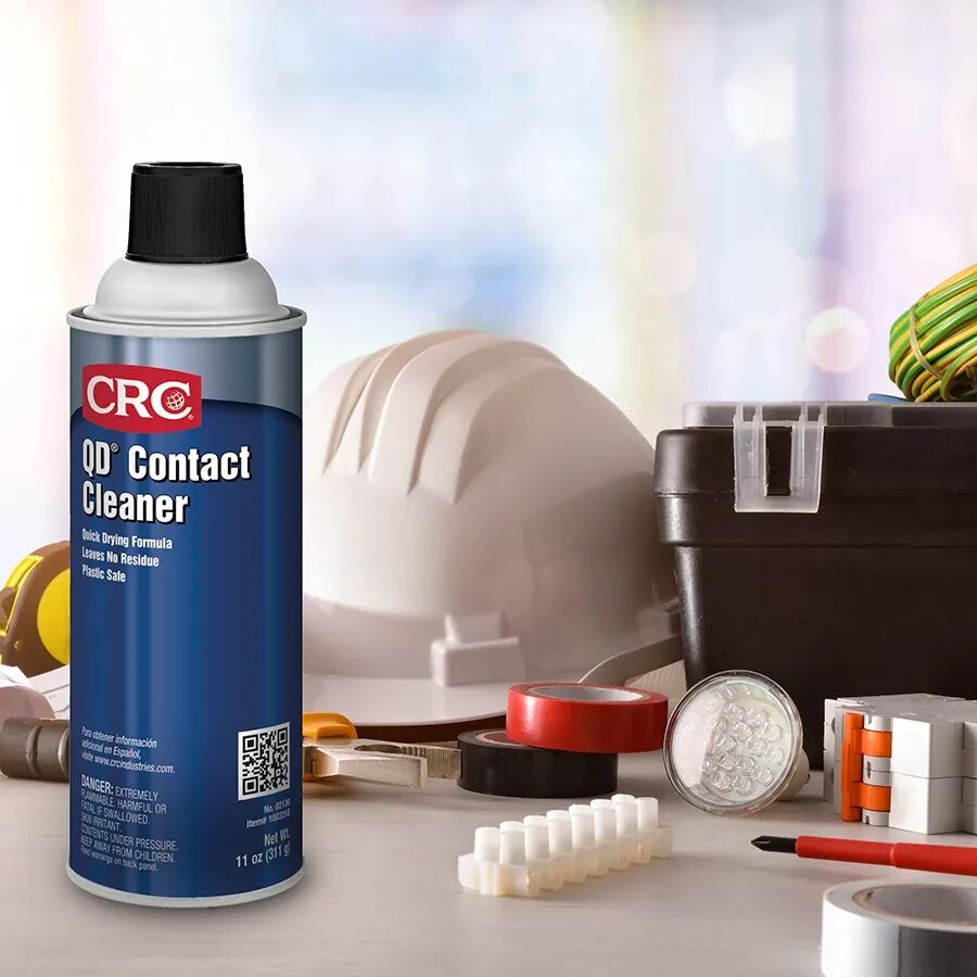 CRC Industrial QD Electrical Contact Cleaner, 11-Oz