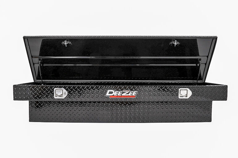 Dee Zee Red Label Black Crossover Tool Box, 69 3/4-In