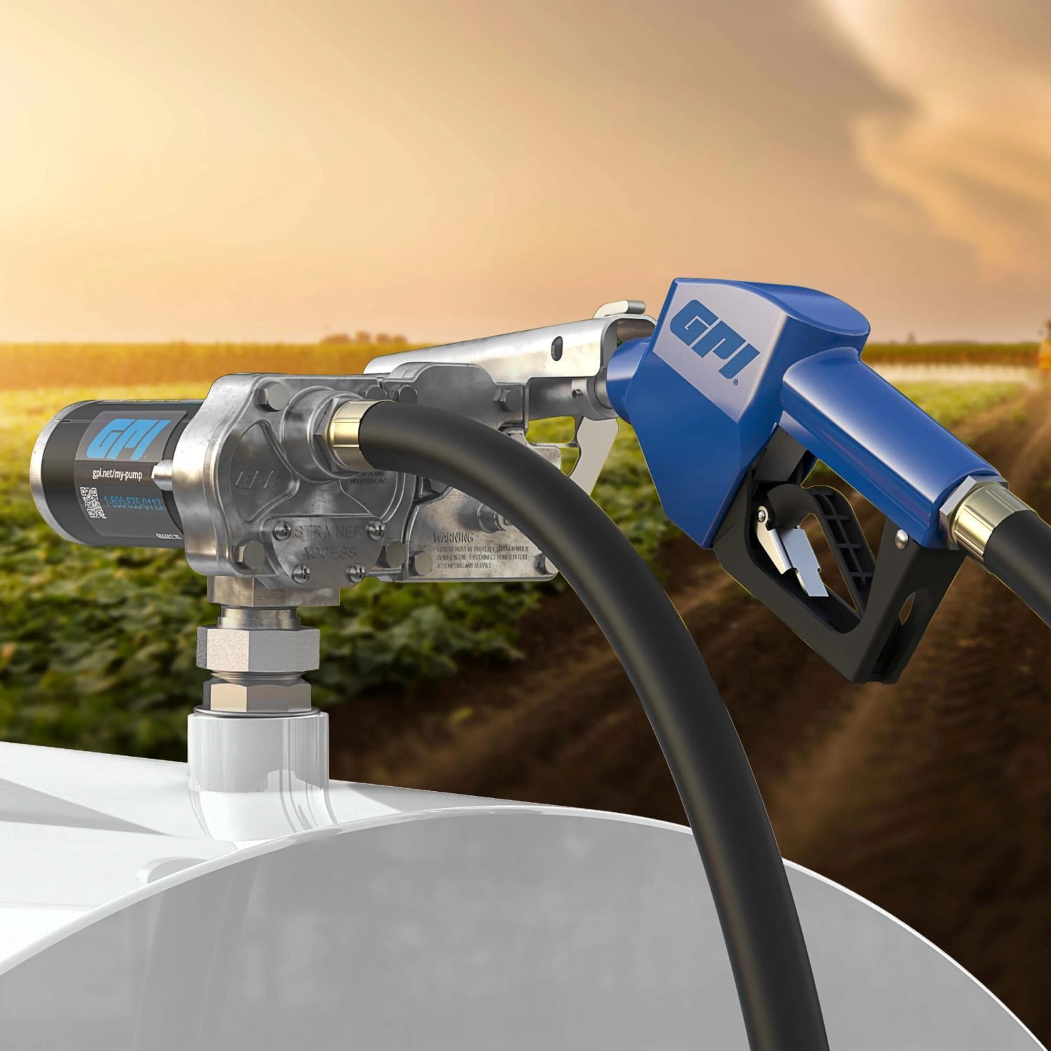 GPI 115V 12 GPM Fuel Transfer Pump