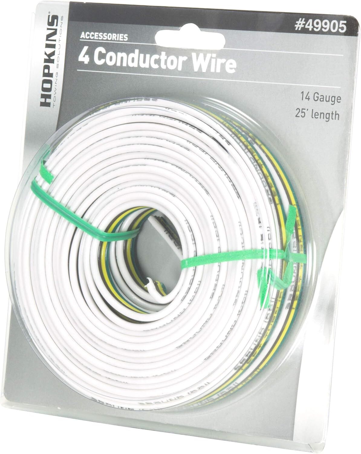 Hopkins 14 Gauge 4-Wire Bonded Wire, 25-Ft