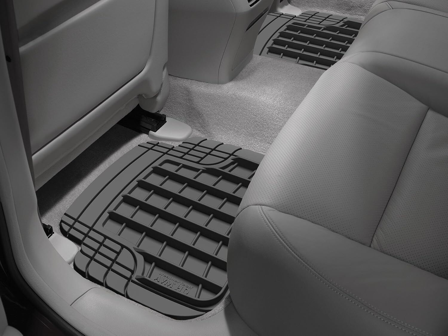 WeatherTech AVM HD Black Heavy Duty Trim-To-Fit Floor Mat, 4-Pk