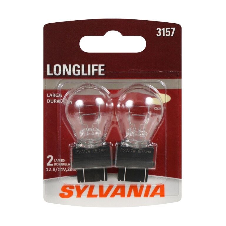 Sylvania 3157 Long Life Mini Bulb, 2-Pk