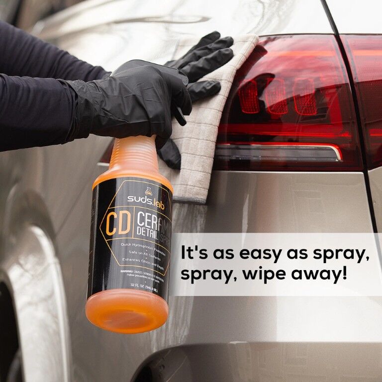 SudsLab CD Ceramic Detail Spray, 32-Oz