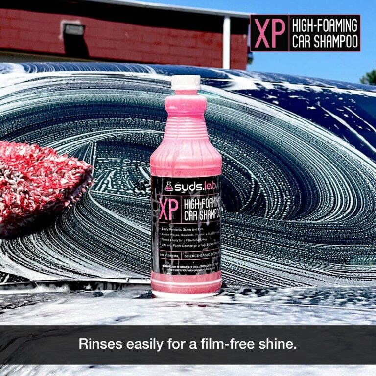 SudsLab XP High-Foaming Car Shampoo, 32-Oz