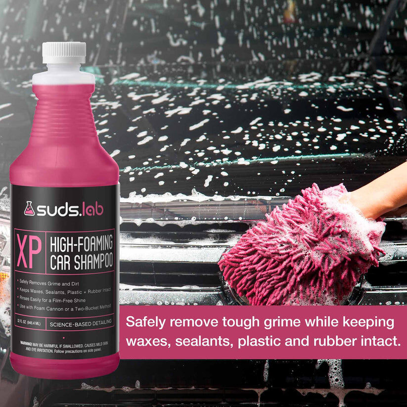SudsLab XP High-Foaming Car Shampoo, 32-Oz