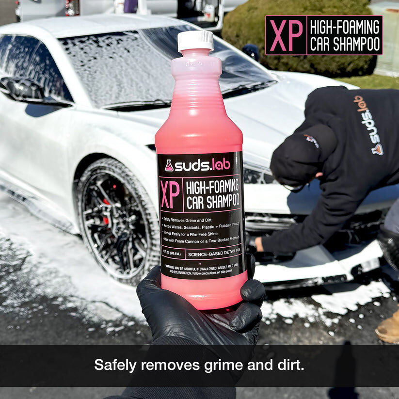 SudsLab XP High-Foaming Car Shampoo, 32-Oz