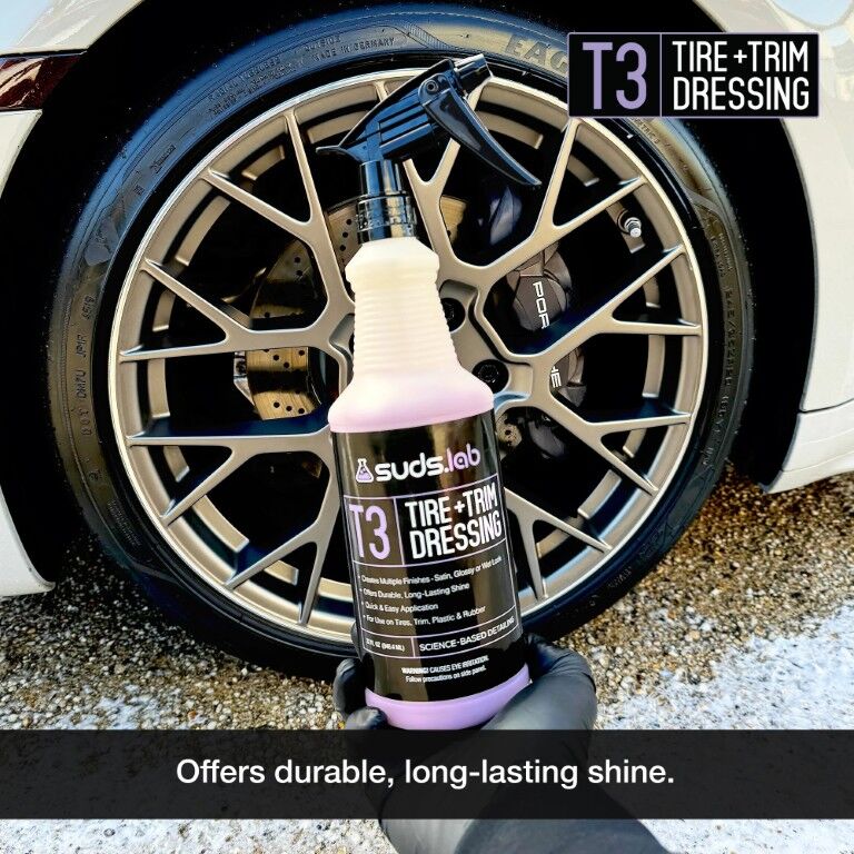 SudsLab T3 Tire & Trim dressing, 32-Oz