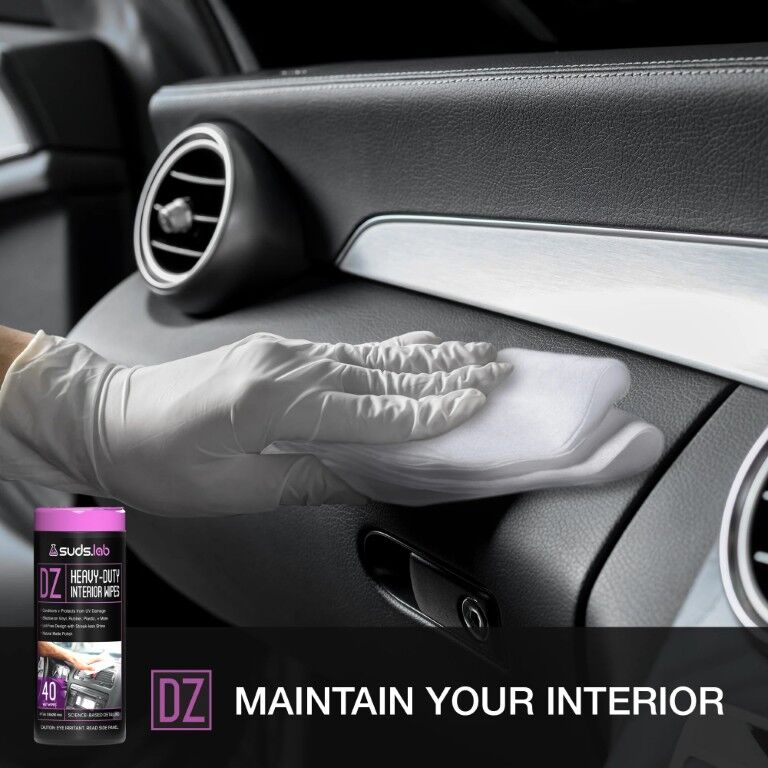 SudsLab CW Complete Car Wipe Combo, 4-Pk