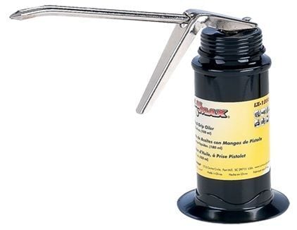 Lumax Pistol-Type Rigid Spout Oiler, 6-Oz