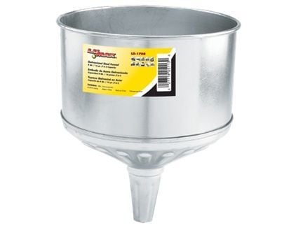 Lumax Galvanized Funnel with Screen, 8-Qt