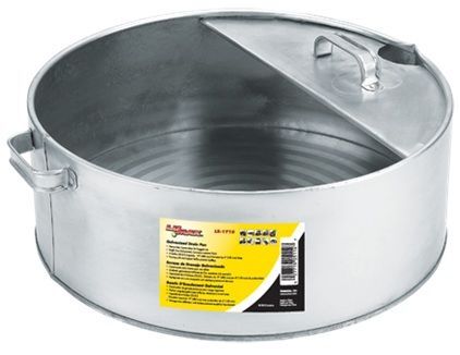 Lumax Galvanized Drain Pan, 6-Gal