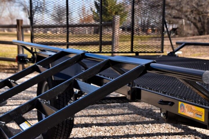 RHM Trailers Wingman WT612, 5.5-Ft x 12-Ft