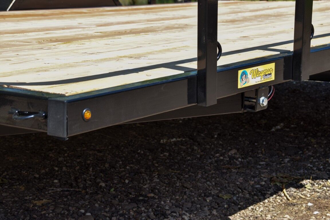 RHM Trailers Wingman WTW712 Trailer, 6.92 x 12.33-Ft