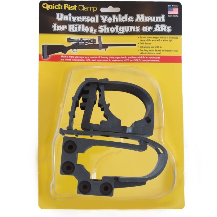 QuickFist Weapon Clamp Universal Vehicle Mount For Rifles, Shotguns Or ARs