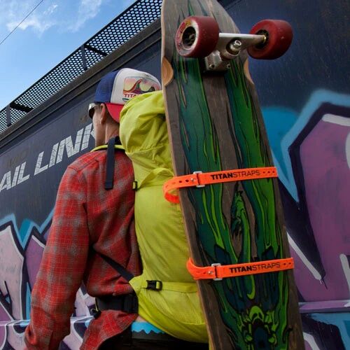 Titan Straps Orange Utility Strap, 25-In