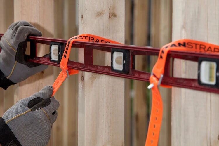 Titan Straps Orange Utility Strap, 25-In