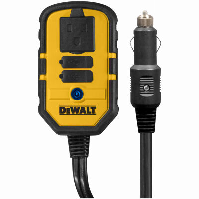 DeWALT 140 Watt Power Inverter + USB Ports