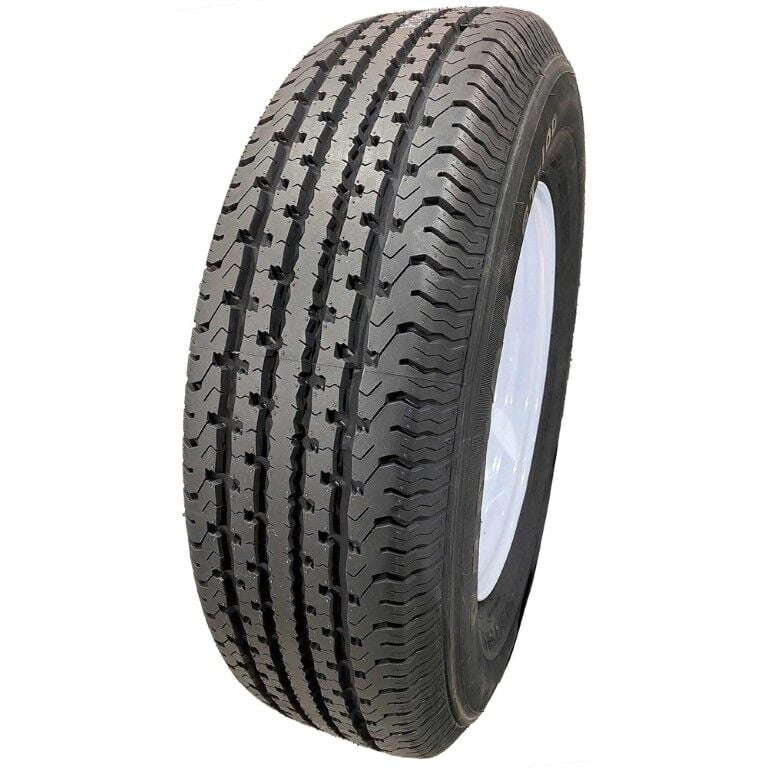 Hi Run Trailer Tire & Assembly 6 Ply 8 Spoke - ASR1074