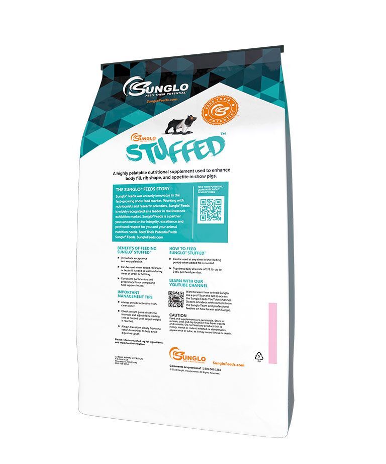 Sunglo Stuffed Ground Supplements, 40-Lb