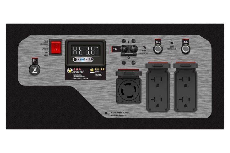 Black Diamond 5500-Watt Electric Start Portable Generator With CO Shield