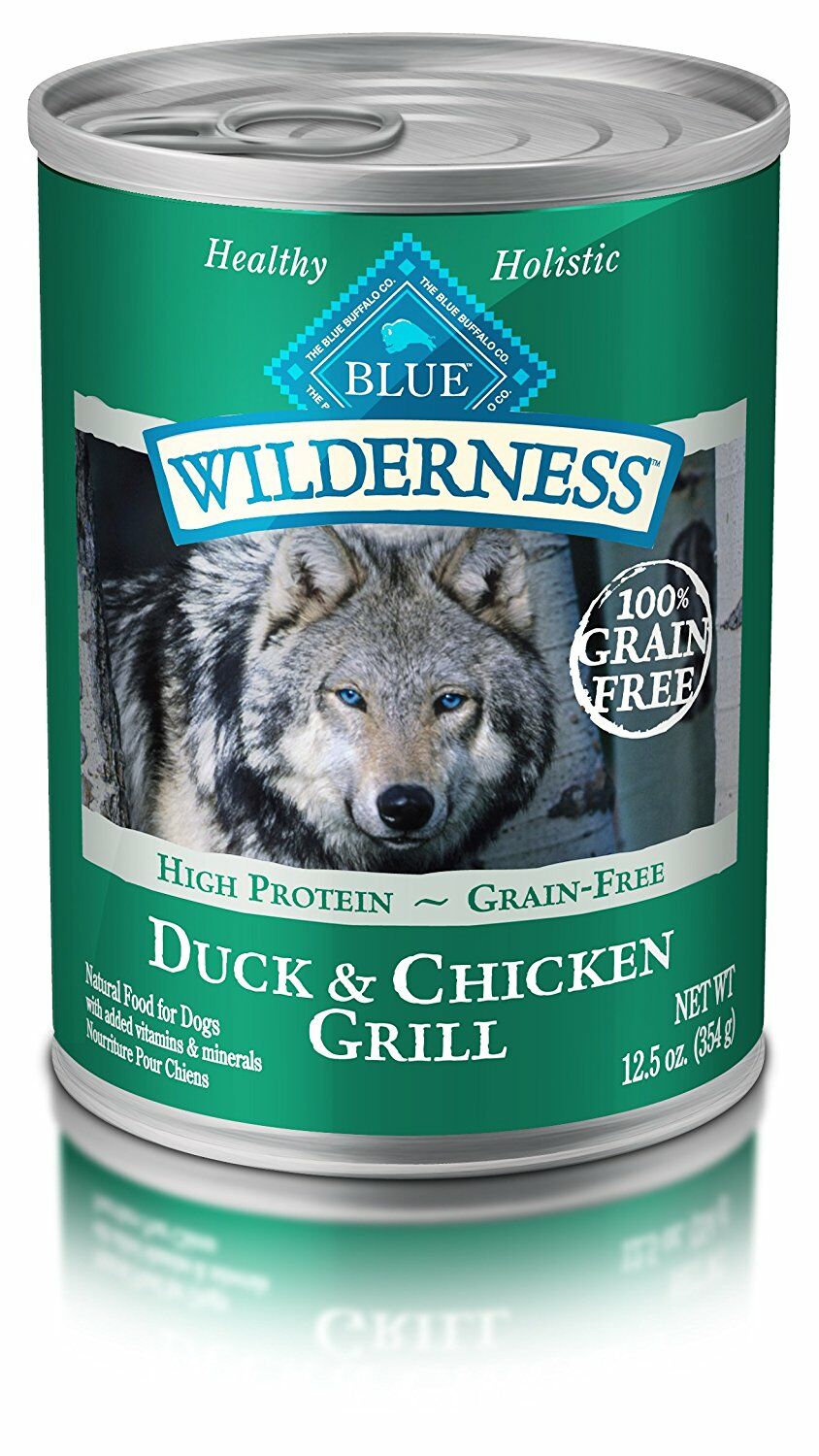 Blue Buffalo High Protein Dog EntrÃ©e - Duck & Chicken, Adult, 12.5 oz
