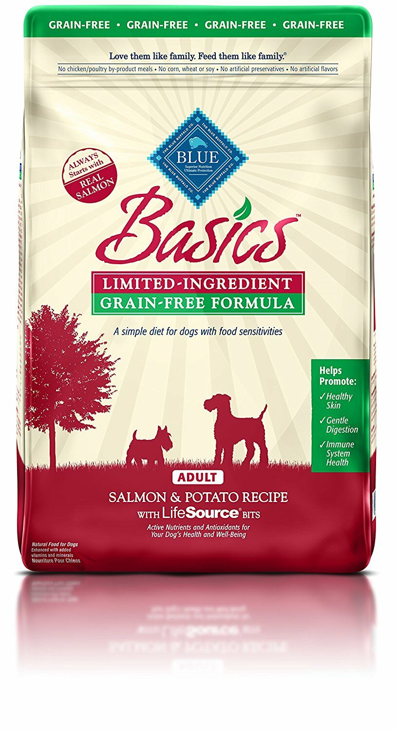 Blue Buffalo Dog Basics Grain Free Salmon, 22 lbs.