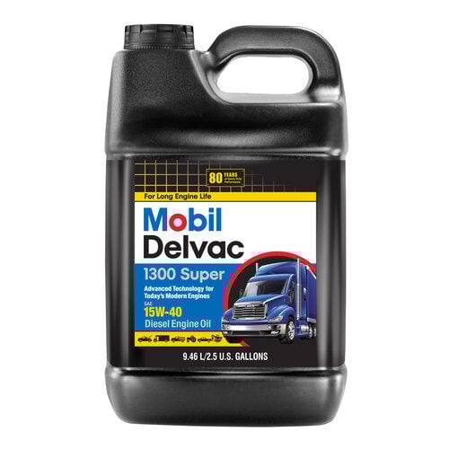 Mobil 1 15W-40 Heavy Duty Diesel Oil - 2.5 gal
