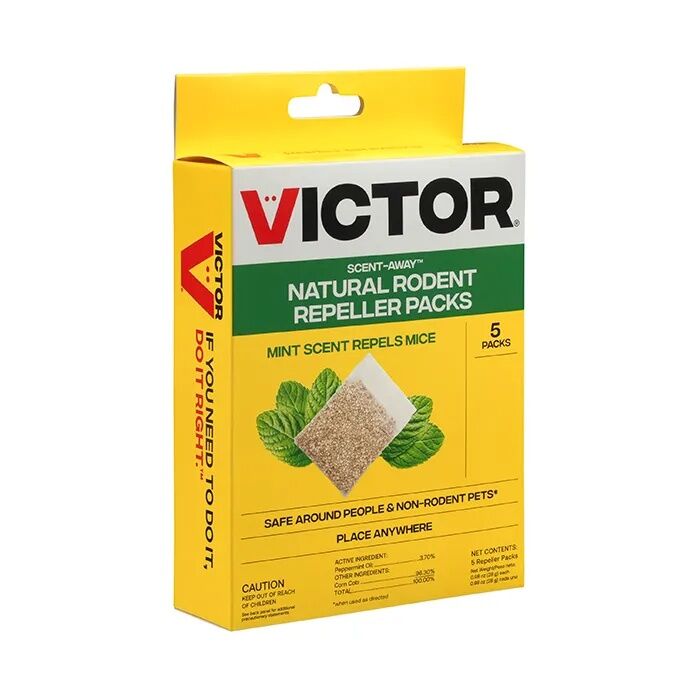 Victor Scent-Away Natural rodent Repeller Packs, 5-Pk