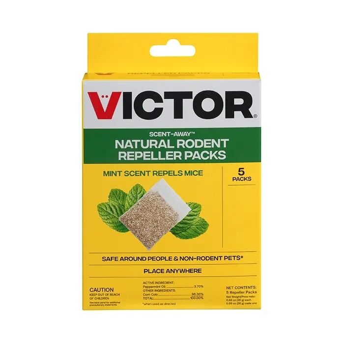 Victor Scent-Away Natural rodent Repeller Packs, 5-Pk