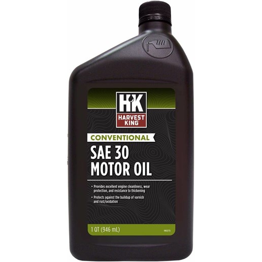 Harvest King 1 Quart Conventional SAE 30 Motor Oil