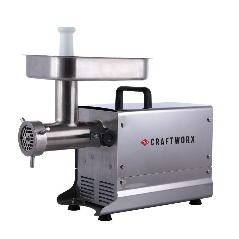 Craftworx #22 1.0 HP Stainless Steel Electric Meat Grinder