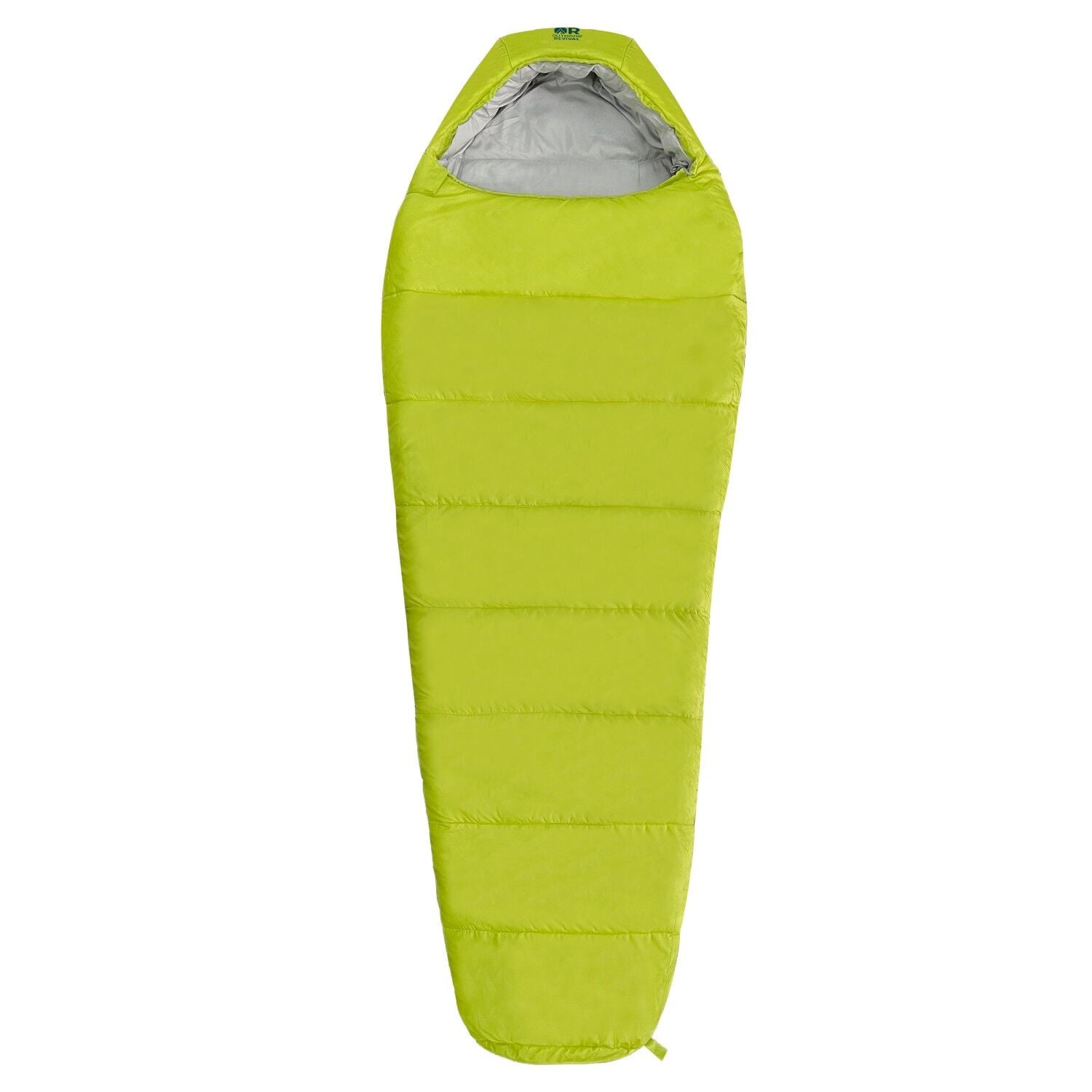 Outdoor Revival Mummy Sleeping Bag +25° F, Lime Green