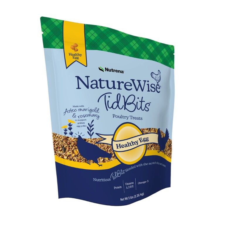 Nutrena Naturewise TidBits Healthy Egg Poultry Treats, 5-Lb