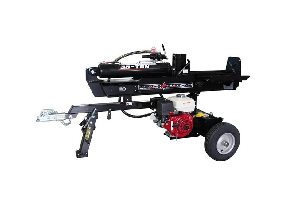 Black Diamond 38 Ton Professional Grade Log Splitter