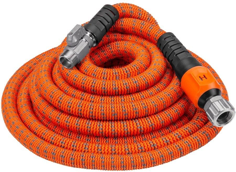 HydroTech Orange Pro Series Expandable Burst-Proof Hose, 3/4-In x 75-Ft