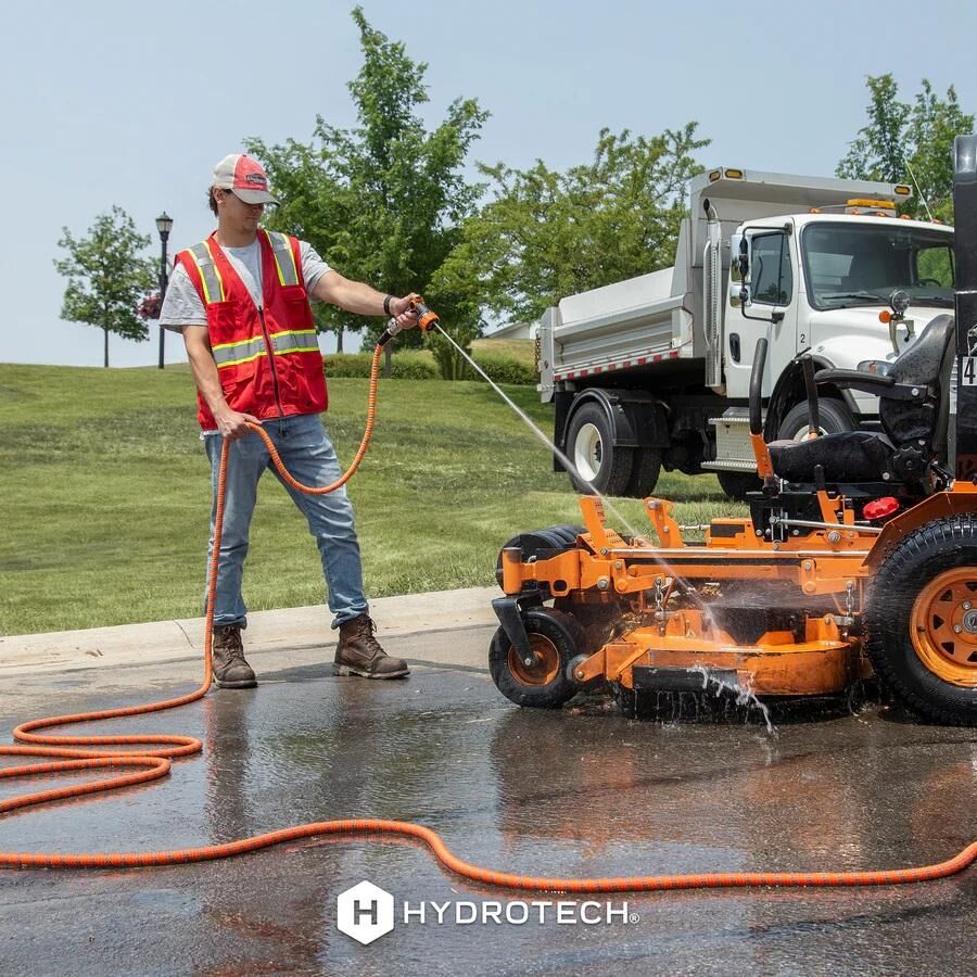 HydroTech Orange Pro Series Expandable Burst-Proof Hose, 3/4-In x 75-Ft