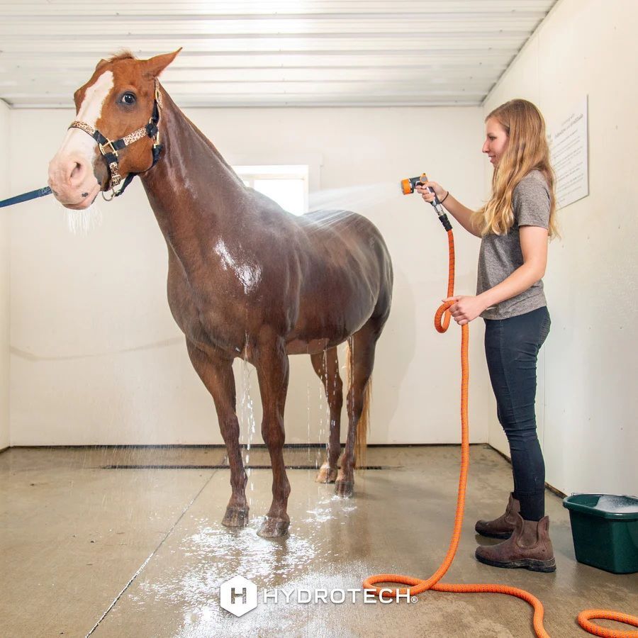 HydroTech Orange Pro Series Expandable Burst-Proof Hose, 3/4-In x 75-Ft