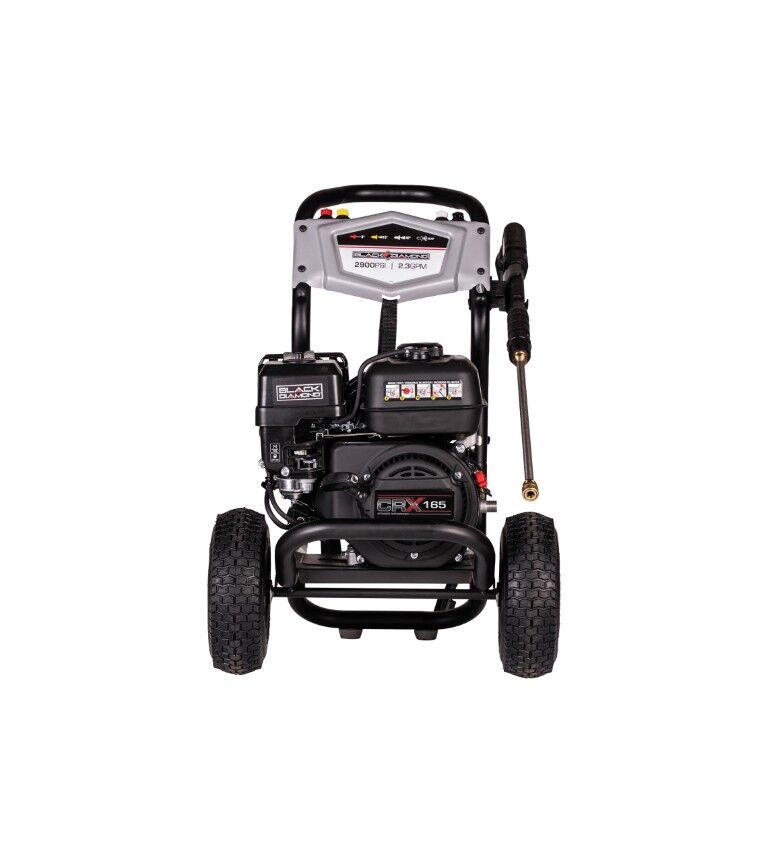 Black Diamond Pressure Washer, 163cc CRX Engine, 2900 PSI, 2.3 GPM
