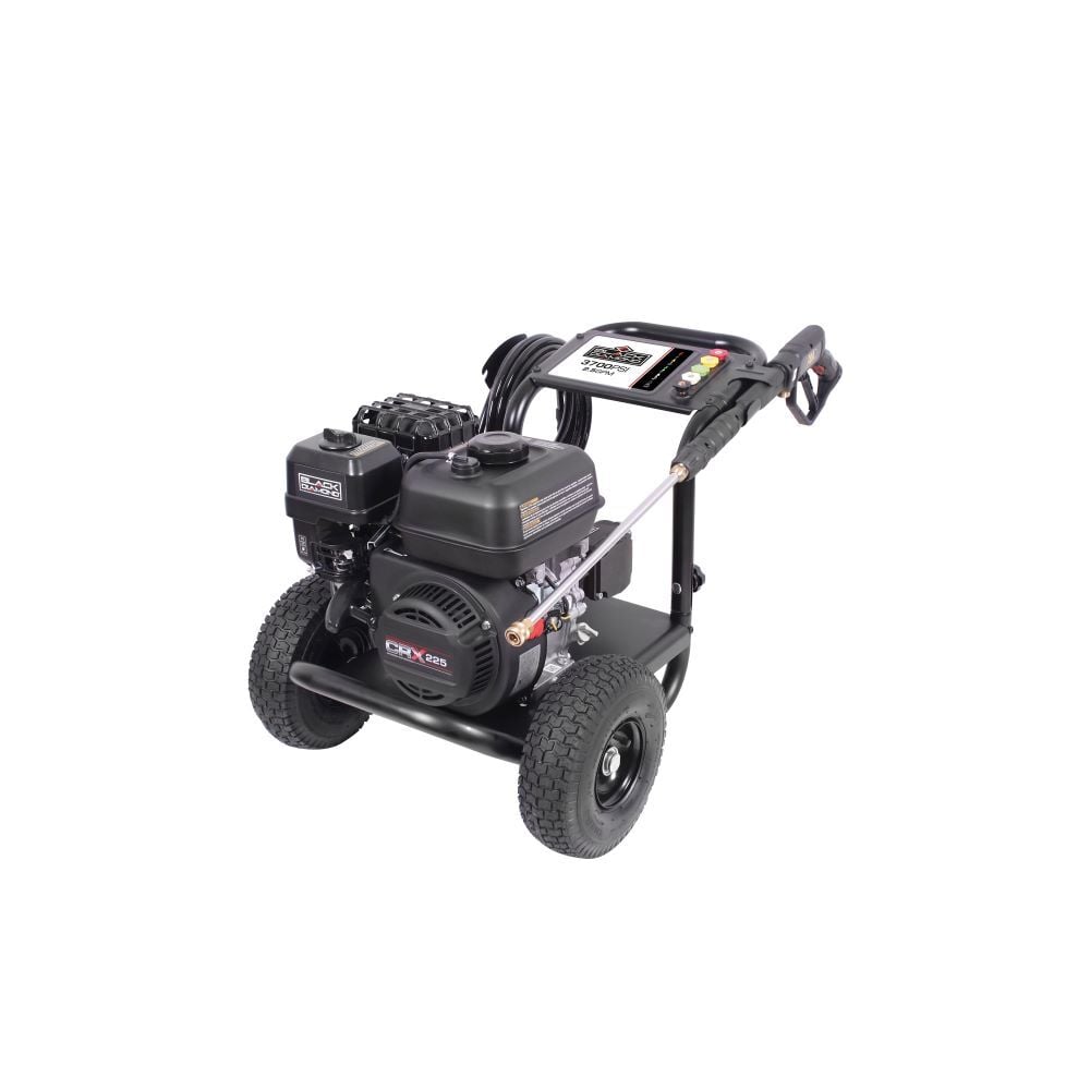 Black Diamond Pressure Washer 244cc CRX Engine, 3700-PSI, 2.5-GPM